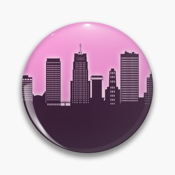 Item preview, Akron Ohio Skyline designed and sold by ArtPrints.