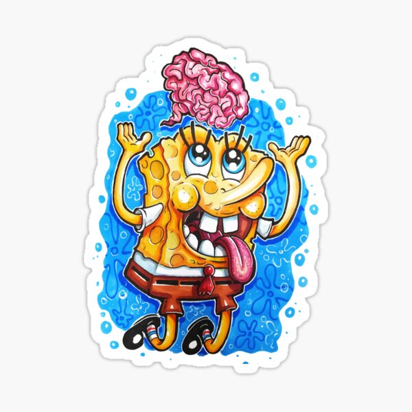 love brainz sponge! Sticker