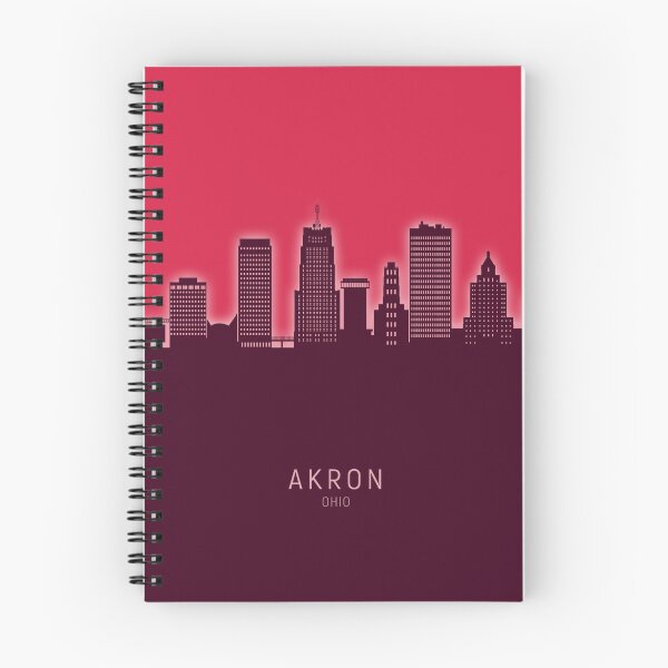 Item preview, Akron Ohio Skyline designed and sold by ArtPrints.
