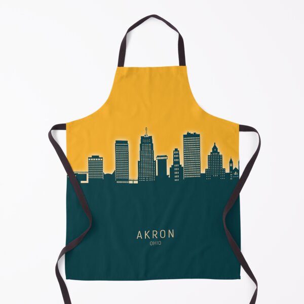 Item preview, Akron Ohio Skyline designed and sold by ArtPrints.