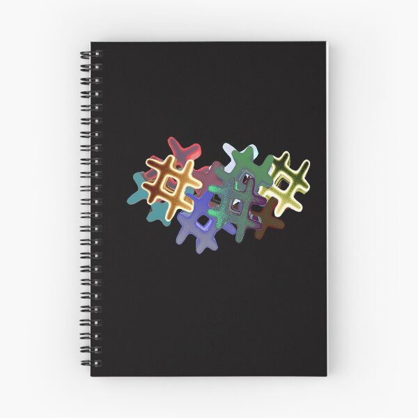 Item preview, Hashtags, multicolored, green, blue, yellow, pink, designed and sold by Maria Mihailova.