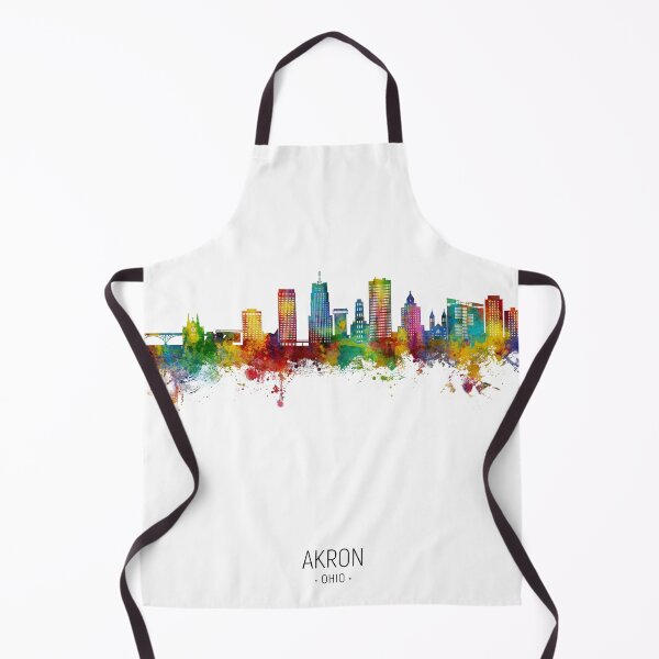 Item preview, Akron Ohio Skyline designed and sold by ArtPrints.