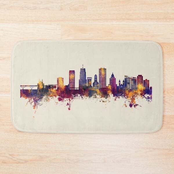 Item preview, Akron Ohio Skyline designed and sold by ArtPrints.