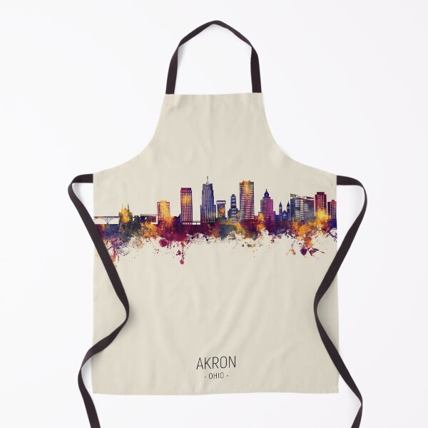 Item preview, Akron Ohio Skyline designed and sold by ArtPrints.