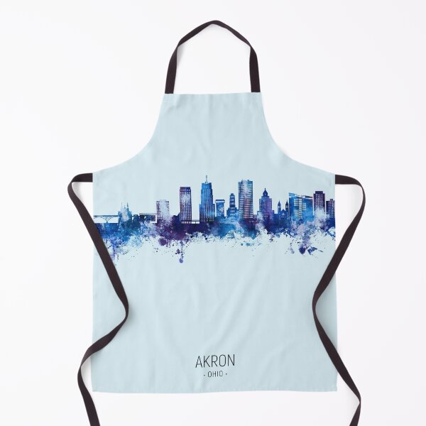 Item preview, Akron Ohio Skyline designed and sold by ArtPrints.