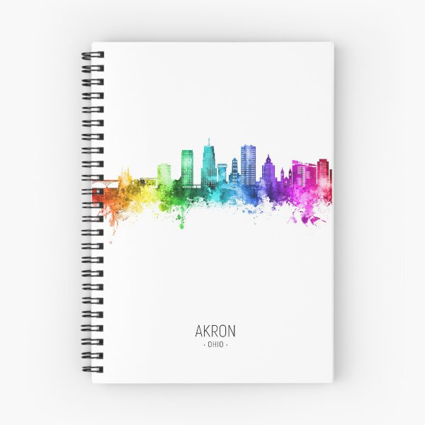 Item preview, Akron Ohio Skyline designed and sold by ArtPrints.