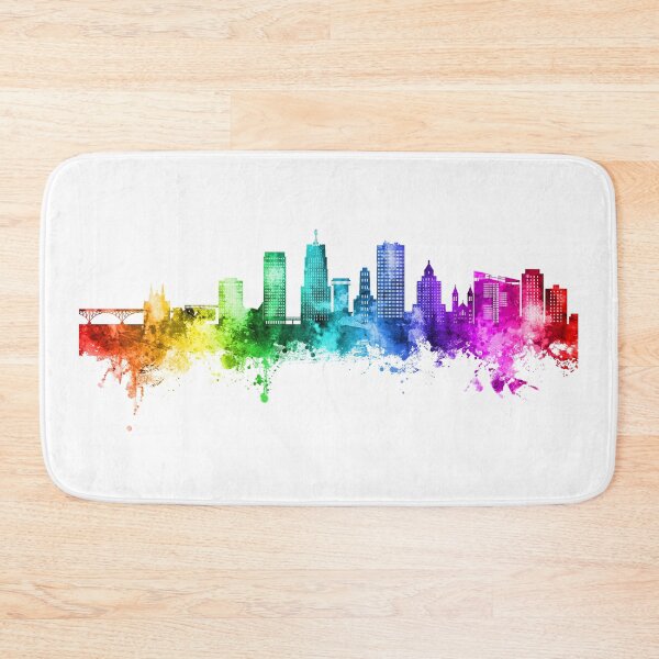 Item preview, Akron Ohio Skyline designed and sold by ArtPrints.