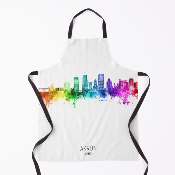 Item preview, Akron Ohio Skyline designed and sold by ArtPrints.