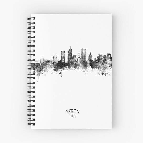 Item preview, Akron Ohio Skyline designed and sold by ArtPrints.