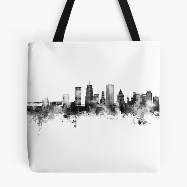 Item preview, Akron Ohio Skyline designed and sold by ArtPrints.