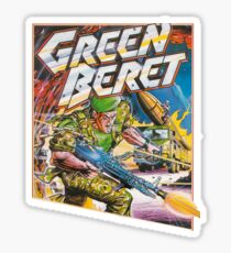 Konami Green Beret Video Game Sticker