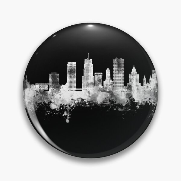 Item preview, Akron Ohio Skyline designed and sold by ArtPrints.