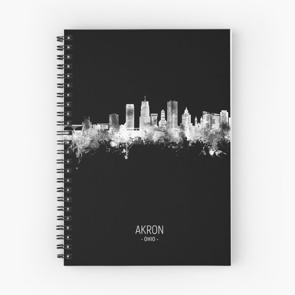 Item preview, Akron Ohio Skyline designed and sold by ArtPrints.