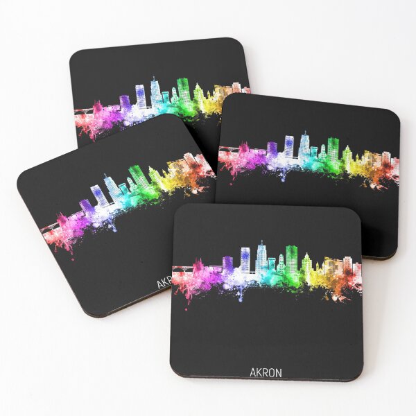 Item preview, Akron Ohio Skyline designed and sold by ArtPrints.