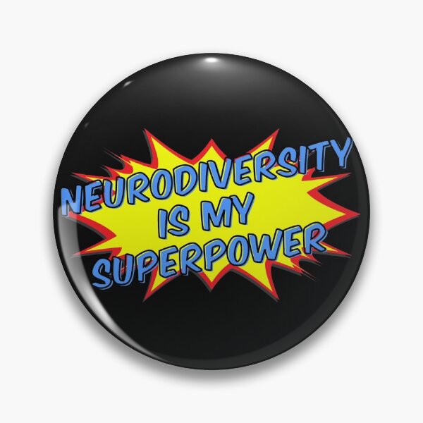 Aperçu de l'œuvre La neurodiversité est ma superpuissance créée et vendue par FatCatProds.