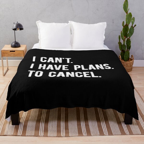 Item preview, I Can't I Have Plans To Cancel Funny Introvert designed and sold by MariosNydras.