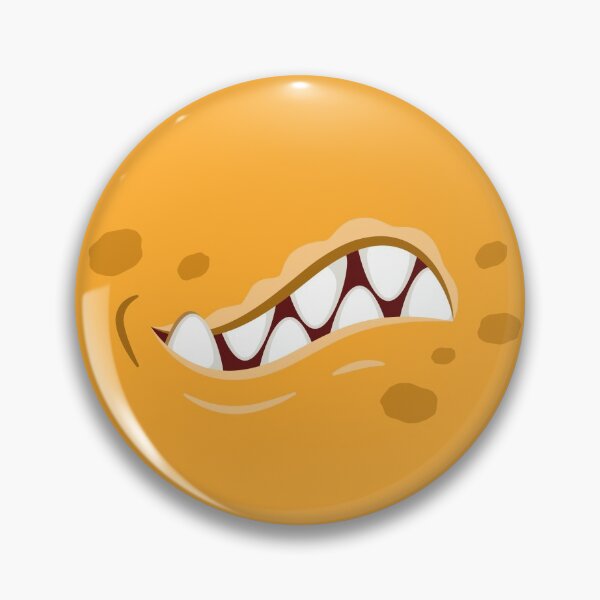 Item preview, Funny Cartoon Monster Teeth Mouth - Orange Kids designed and sold by CaratCo.