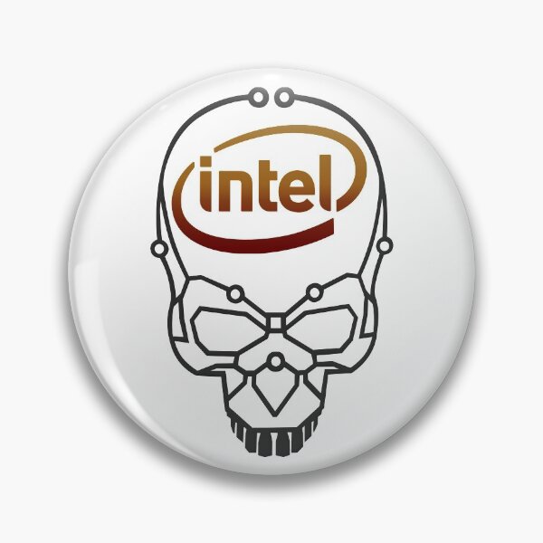 Item preview, Intel Skull  designed and sold by ShotEsquire.