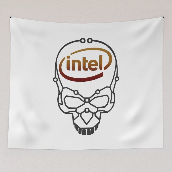 Item preview, Intel Skull  designed and sold by ShotEsquire.