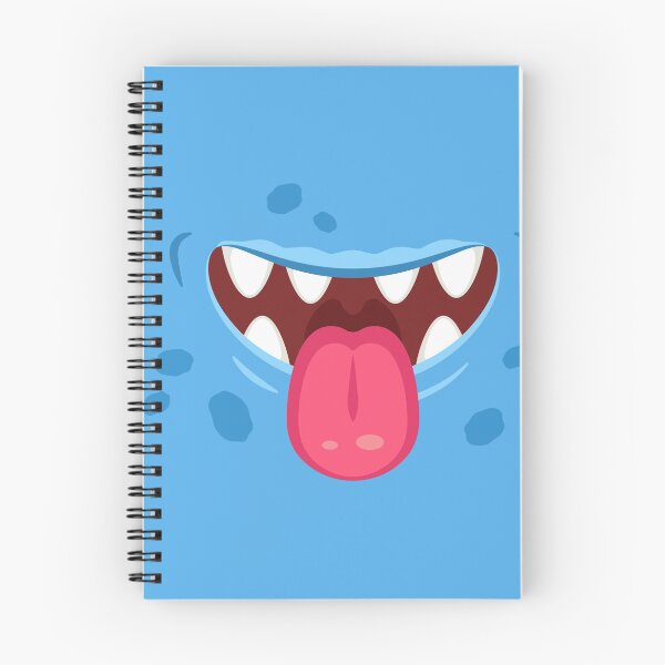 Item preview, Funny Cartoon Monster Teeth Mouth - Blue Kids designed and sold by CaratCo.