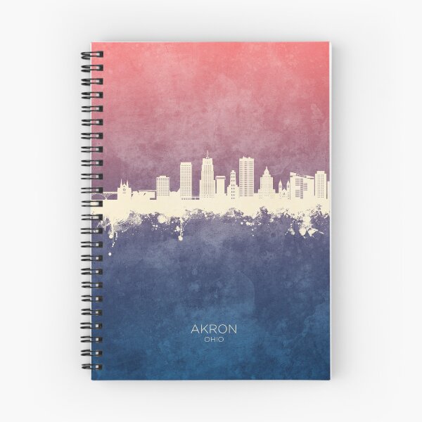 Item preview, Akron Ohio Skyline designed and sold by ArtPrints.