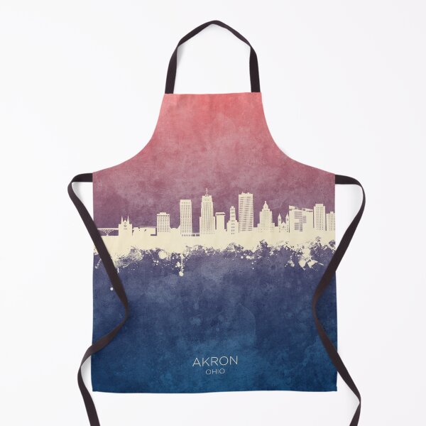 Item preview, Akron Ohio Skyline designed and sold by ArtPrints.