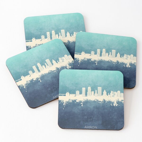 Item preview, Akron Ohio Skyline designed and sold by ArtPrints.