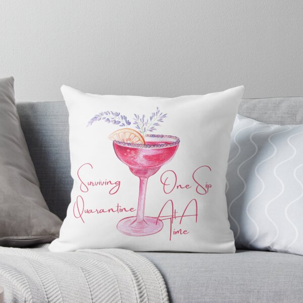 Item preview, Serviving Quarantine One Sip At A Time designed and sold by Red-ElYoubi.