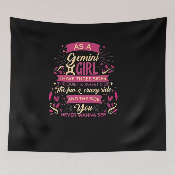 Item preview, As A Gemini Girl birthday Astrology Zodiac sign June girl bday Shirt gift women gift designed and sold by Lida1543.