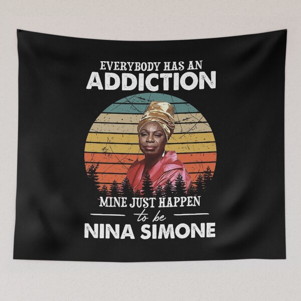 Item preview, Everybody Has An Addiction Mine Just Happens To Be Nina Simone Vintage designed and sold by hallholly.