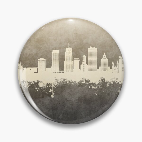 Item preview, Akron Ohio Skyline designed and sold by ArtPrints.