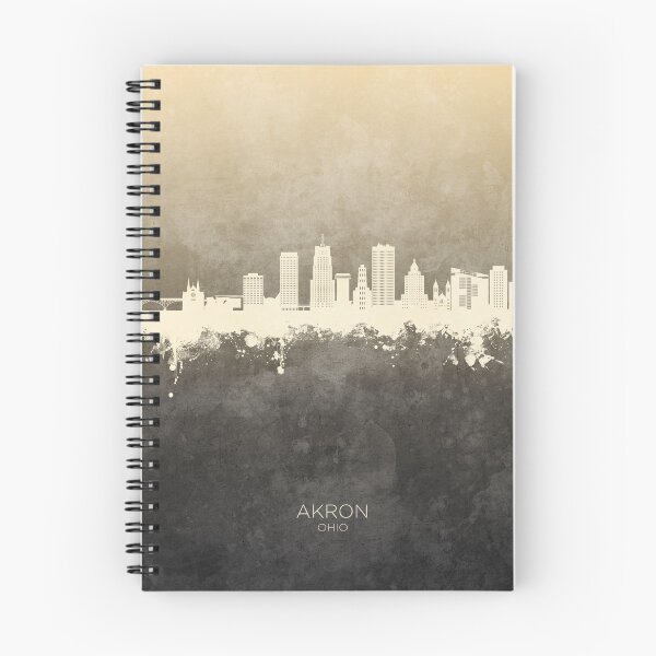 Item preview, Akron Ohio Skyline designed and sold by ArtPrints.