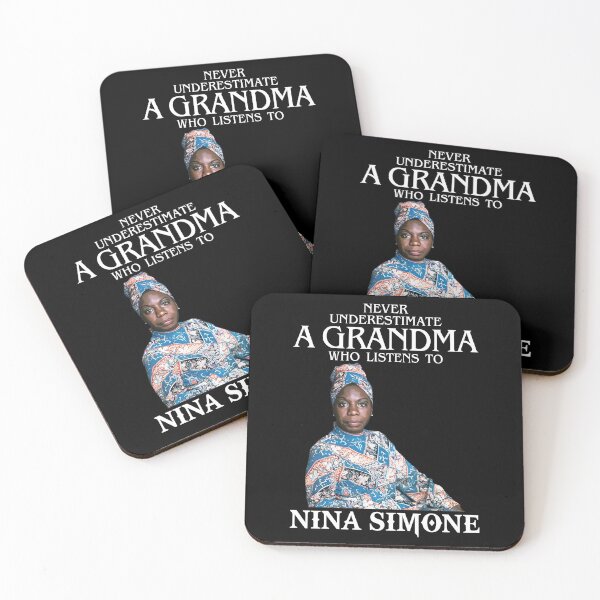 Item preview, Vintage Never Underestimate A Woman Who Listens to Nina Simone designed and sold by hallholly.