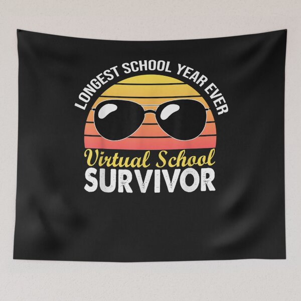 Item preview, I Survived Virtual School 2021 Longest School Year Ever T-Shirt designed and sold by Active-Madive.