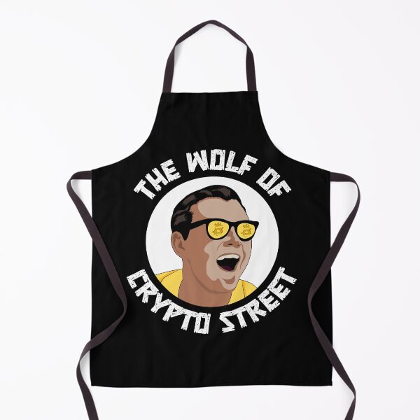 Item preview, The Wolf Of Crypto Street, Bitcoin, Leonardo dicaprio Vector Portrait - Cryptocurrency Bitcoin T-Shirt design designed and sold by ShaykhUmer.