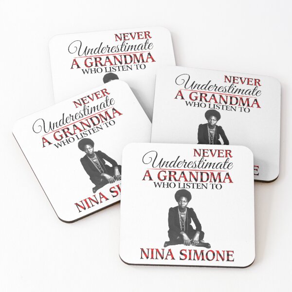 Item preview, Never Underestimate a Grandma who listens to Nina Simone designed and sold by hallholly.