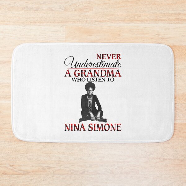 Item preview, Never Underestimate a Grandma who listens to Nina Simone designed and sold by hallholly.