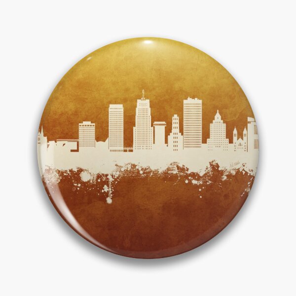 Item preview, Akron Ohio Skyline designed and sold by ArtPrints.