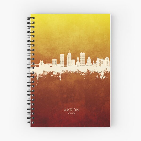 Item preview, Akron Ohio Skyline designed and sold by ArtPrints.