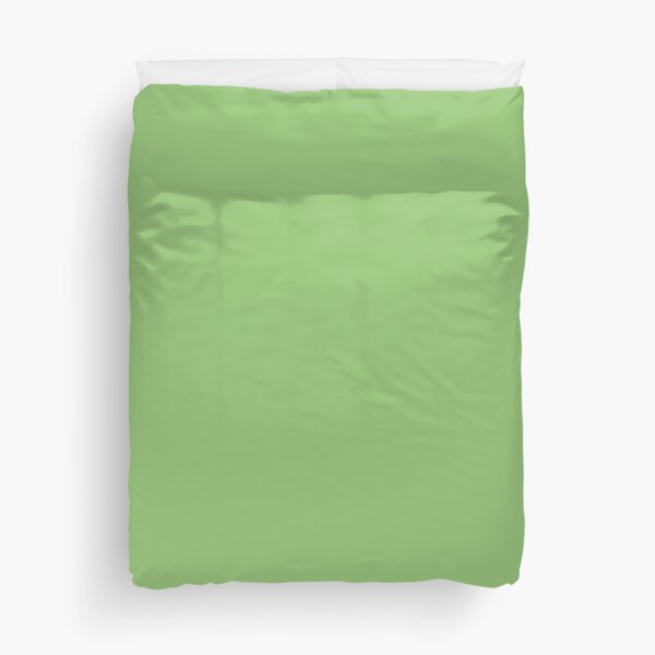 pistachio green duvet cover