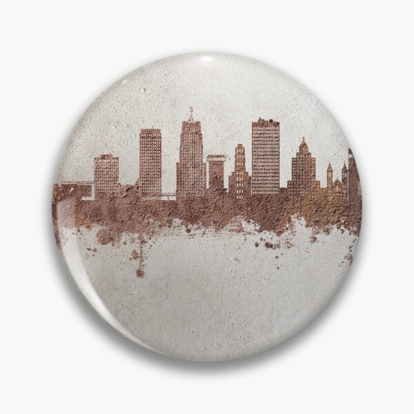 Item preview, Akron Ohio Skyline designed and sold by ArtPrints.