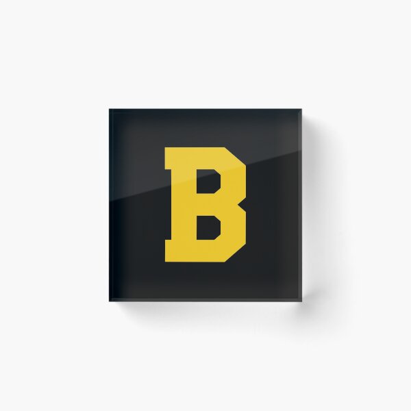 Item preview, Alphabet, Yellow B, Sports letter B designed and sold by TheCultStuff.