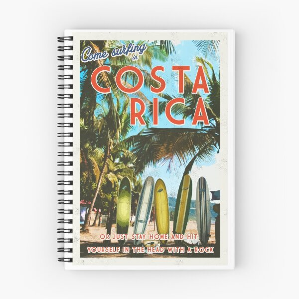 Item preview, Surfing in Costa Rica isn't easy.  designed and sold by Unquiet Gentleman.