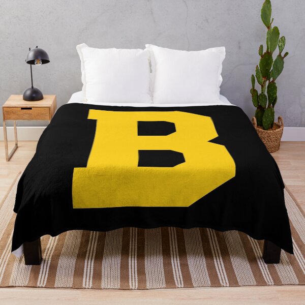 Item preview, Alphabet, Yellow B, Sports letter B designed and sold by TheCultStuff.
