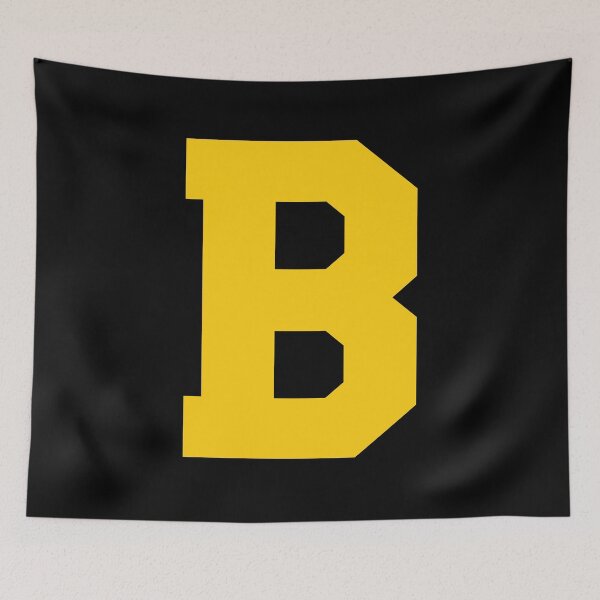 Item preview, Alphabet, Yellow B, Sports letter B designed and sold by TheCultStuff.