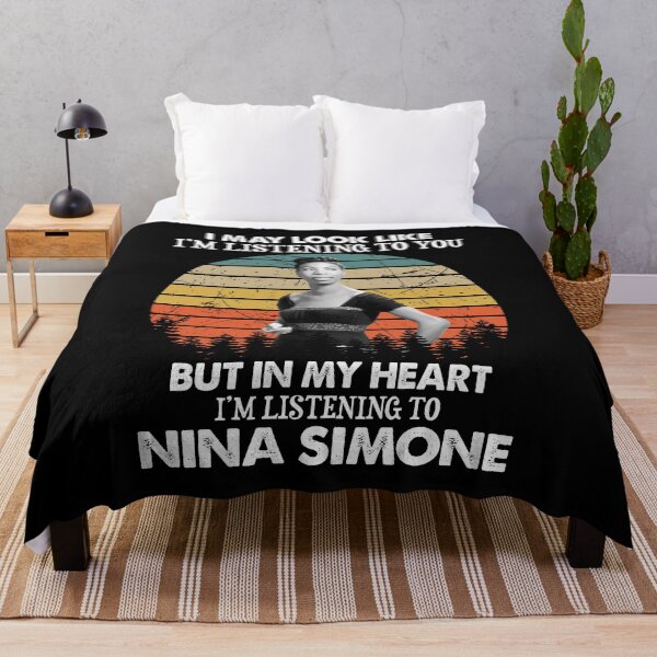 Item preview, I May Look Like I'm Listening To You Nina Simone Vintage designed and sold by hallholly.