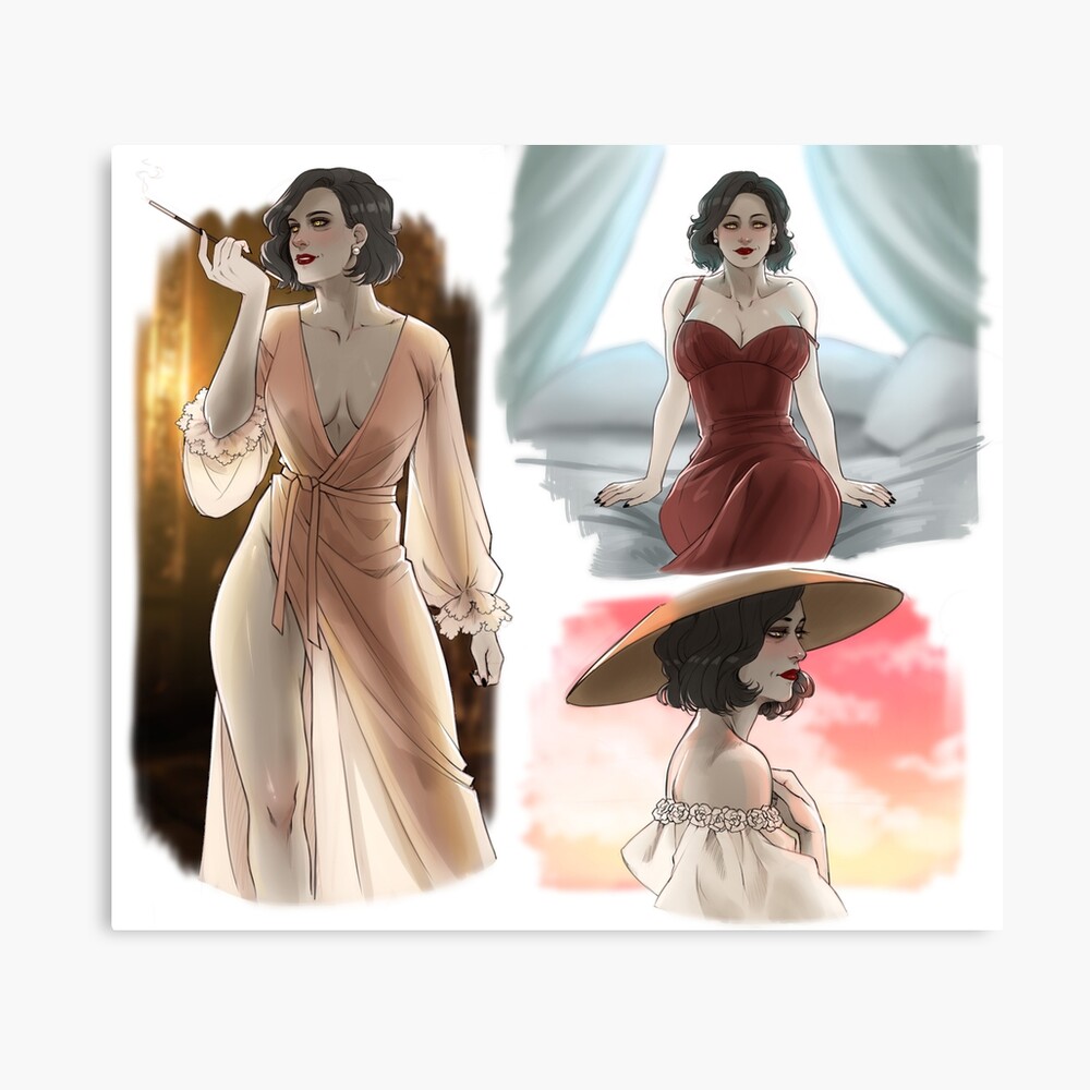 Lady Dimitrescu sketches