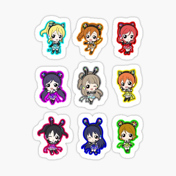 Cyber Love Live Sticker