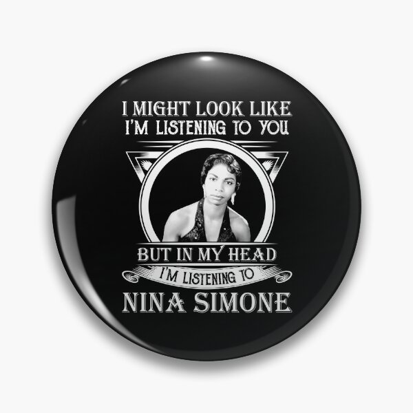 Item preview, I May Look Like I'm Listening To You Nina Simone designed and sold by hallholly.