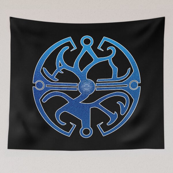 Item preview, DFC/TLJ Balance Symbol (Blue Glass & White) designed and sold by Visual Resolutions.